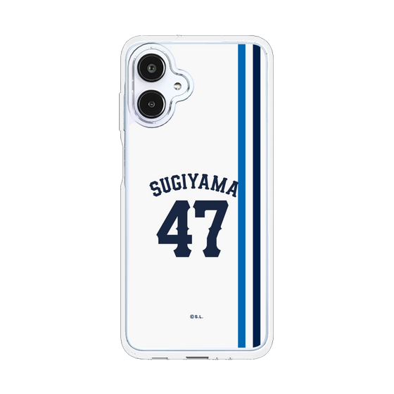 スリムプロテクションケース［ 埼玉西武ライオンズ- #47 SUGIYAMA - ホーム ］