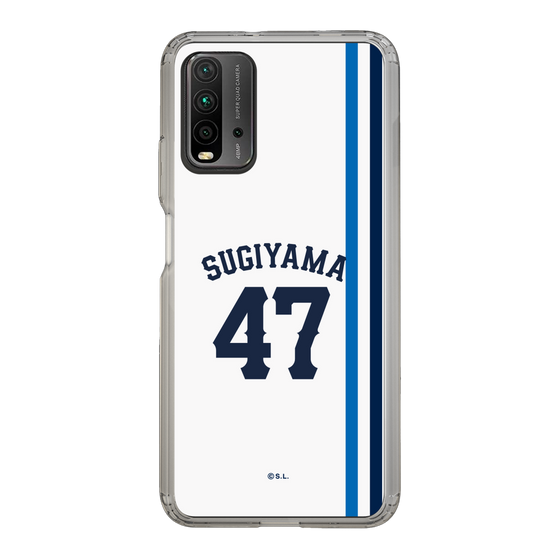 スリムプロテクションケース［ 埼玉西武ライオンズ- #47 SUGIYAMA - ホーム ］