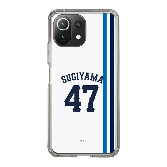 スリムプロテクションケース［ 埼玉西武ライオンズ- #47 SUGIYAMA - ホーム ］