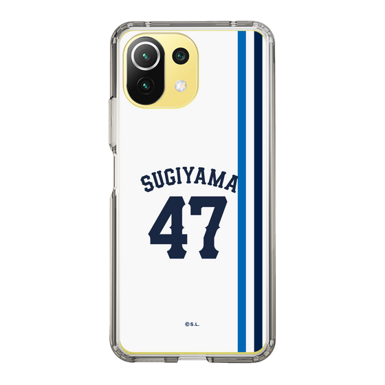 スリムプロテクションケース［ 埼玉西武ライオンズ- #47 SUGIYAMA - ホーム ］
