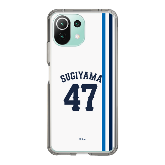 スリムプロテクションケース［ 埼玉西武ライオンズ- #47 SUGIYAMA - ホーム ］