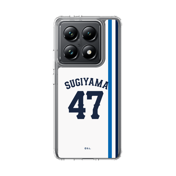スリムプロテクションケース［ 埼玉西武ライオンズ- #47 SUGIYAMA - ホーム ］