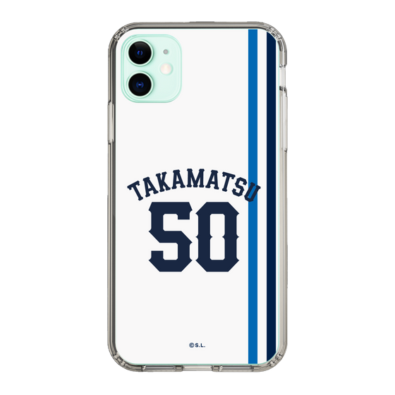 スリムプロテクションケース［ 埼玉西武ライオンズ- #50 TAKAMATSU - ホーム ］