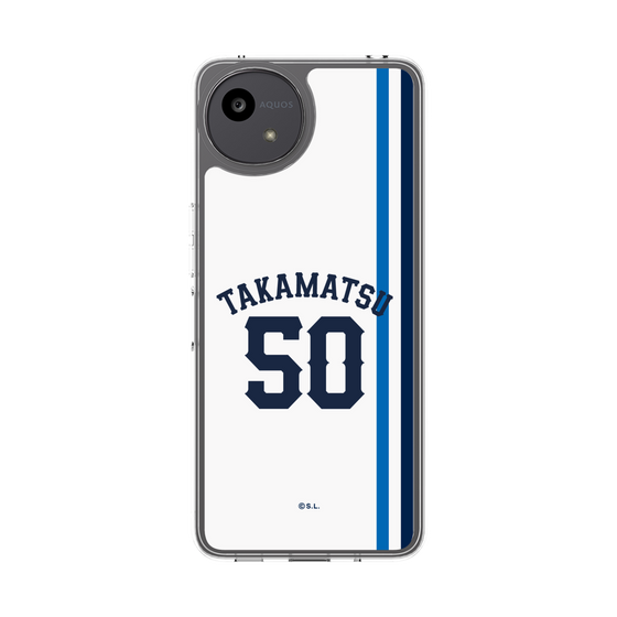 スリムプロテクションケース［ 埼玉西武ライオンズ- #50 TAKAMATSU - ホーム ］