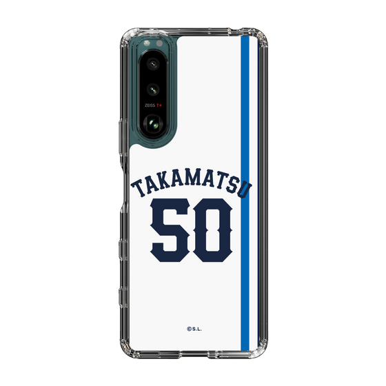 スリムプロテクションケース［ 埼玉西武ライオンズ- #50 TAKAMATSU - ホーム ］