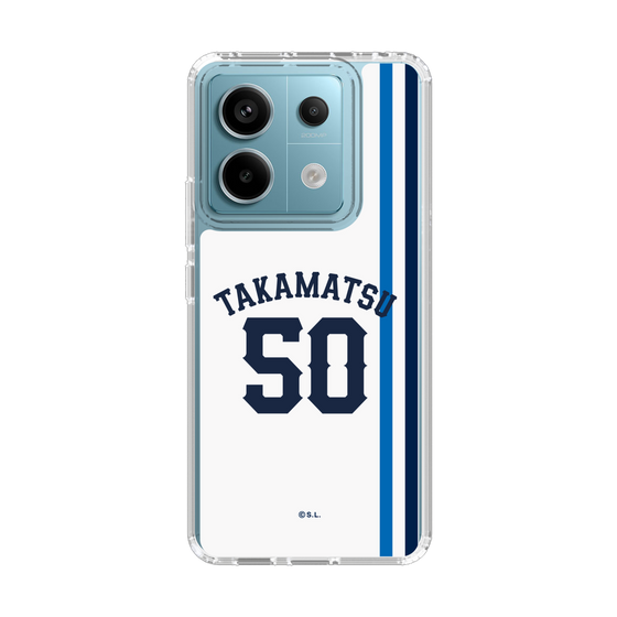 スリムプロテクションケース［ 埼玉西武ライオンズ- #50 TAKAMATSU - ホーム ］