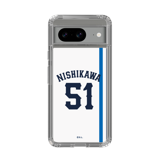 スリムプロテクションケース［ 埼玉西武ライオンズ- #51 NISHIKAWA - ホーム ］
