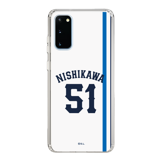 スリムプロテクションケース［ 埼玉西武ライオンズ- #51 NISHIKAWA - ホーム ］