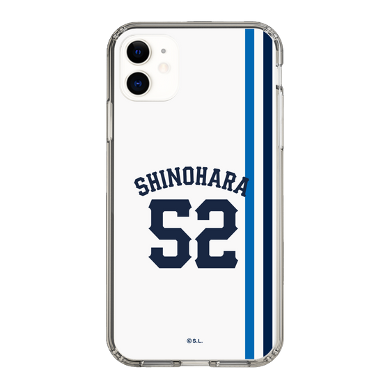 スリムプロテクションケース［ 埼玉西武ライオンズ- #52 SHINOHARA - ホーム ］