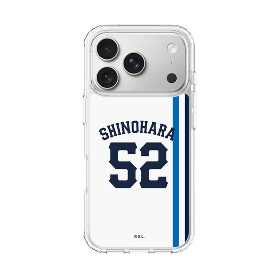 スリムプロテクションケース［ 埼玉西武ライオンズ- #52 SHINOHARA - ホーム ］