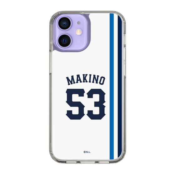 スリムプロテクションケース［ 埼玉西武ライオンズ- #53 MAKINO - ホーム ］