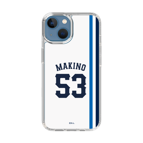 スリムプロテクションケース［ 埼玉西武ライオンズ- #53 MAKINO - ホーム ］