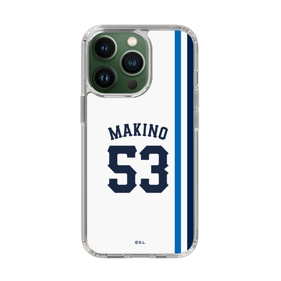 スリムプロテクションケース［ 埼玉西武ライオンズ- #53 MAKINO - ホーム ］