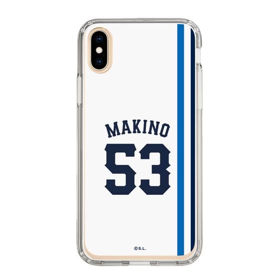 スリムプロテクションケース［ 埼玉西武ライオンズ- #53 MAKINO - ホーム ］