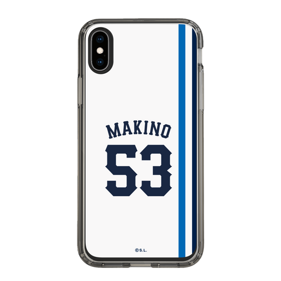 スリムプロテクションケース［ 埼玉西武ライオンズ- #53 MAKINO - ホーム ］