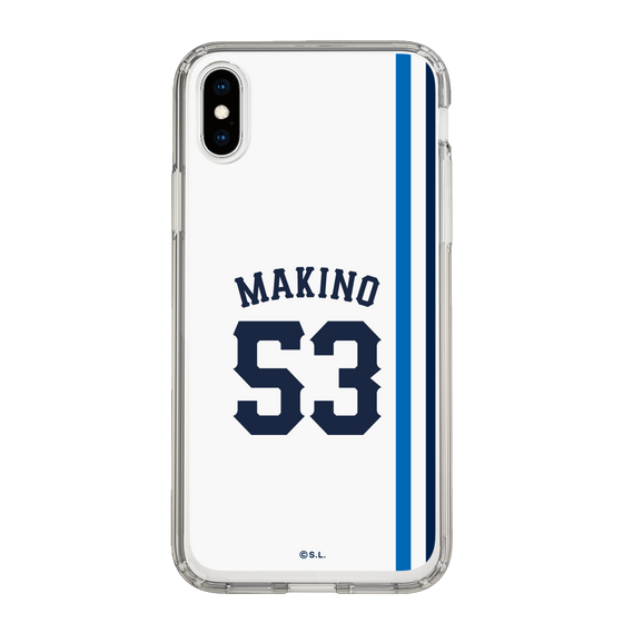 スリムプロテクションケース［ 埼玉西武ライオンズ- #53 MAKINO - ホーム ］