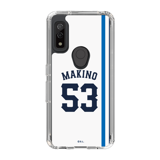 スリムプロテクションケース［ 埼玉西武ライオンズ- #53 MAKINO - ホーム ］