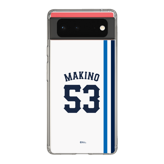 スリムプロテクションケース［ 埼玉西武ライオンズ- #53 MAKINO - ホーム ］