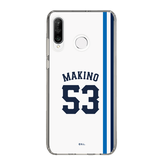 スリムプロテクションケース［ 埼玉西武ライオンズ- #53 MAKINO - ホーム ］