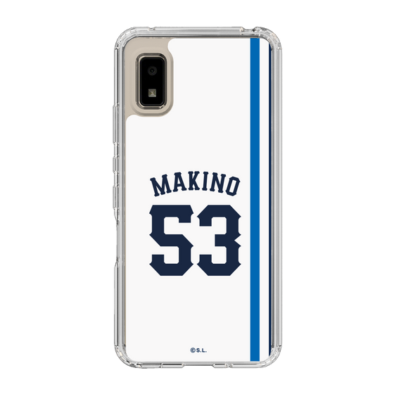 スリムプロテクションケース［ 埼玉西武ライオンズ- #53 MAKINO - ホーム ］