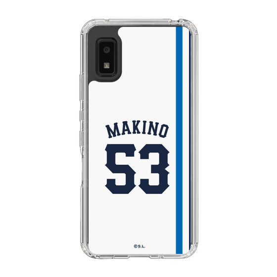 スリムプロテクションケース［ 埼玉西武ライオンズ- #53 MAKINO - ホーム ］