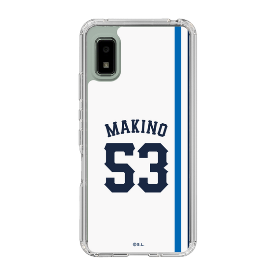 スリムプロテクションケース［ 埼玉西武ライオンズ- #53 MAKINO - ホーム ］