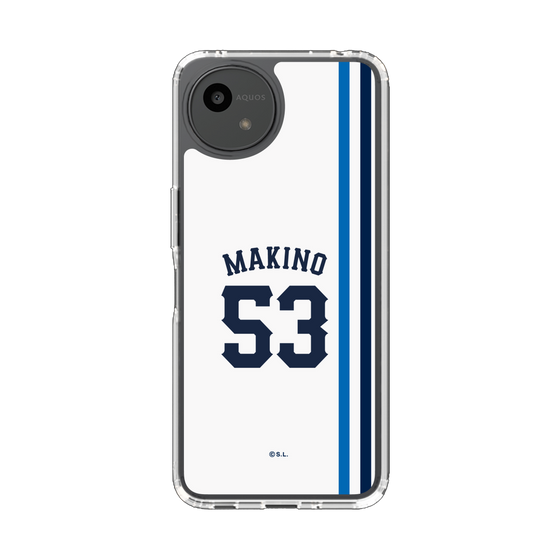 スリムプロテクションケース［ 埼玉西武ライオンズ- #53 MAKINO - ホーム ］