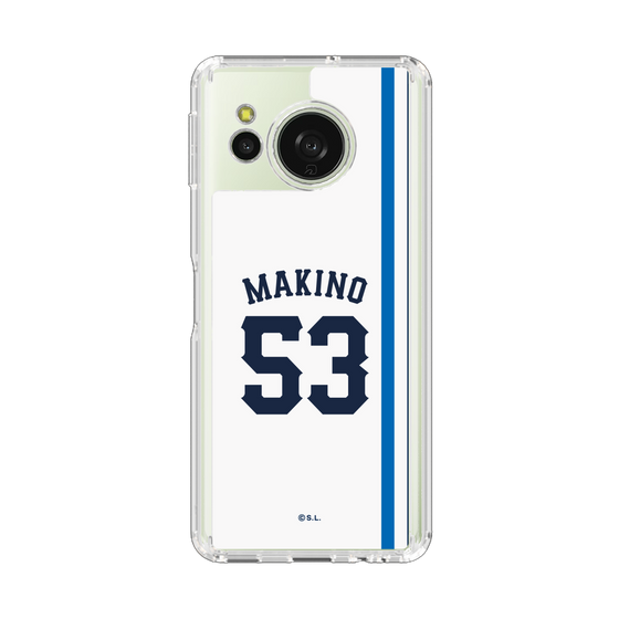 スリムプロテクションケース［ 埼玉西武ライオンズ- #53 MAKINO - ホーム ］