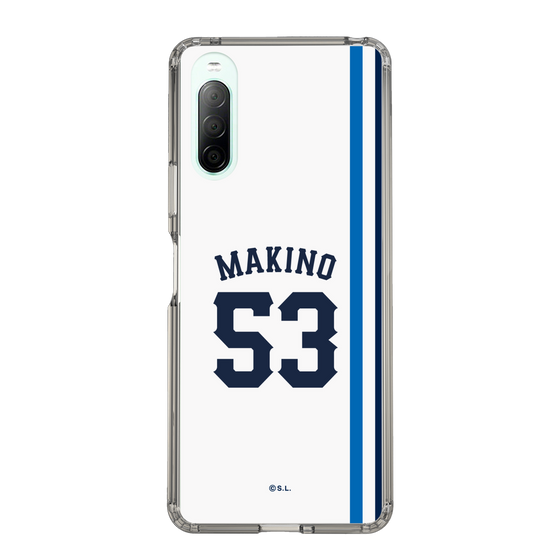 スリムプロテクションケース［ 埼玉西武ライオンズ- #53 MAKINO - ホーム ］