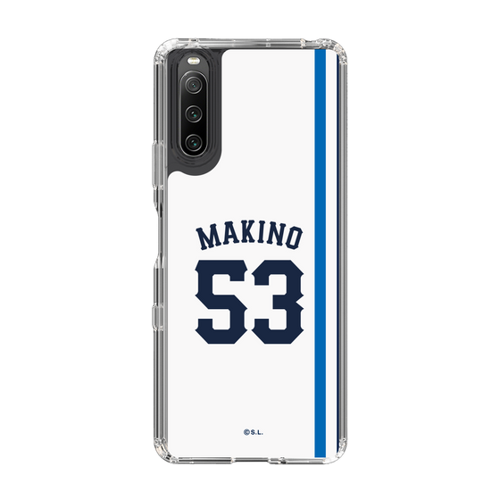 スリムプロテクションケース［ 埼玉西武ライオンズ- #53 MAKINO - ホーム ］