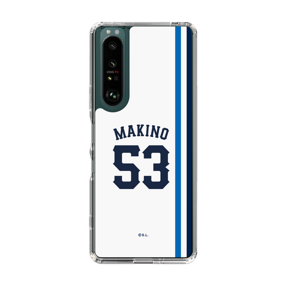 スリムプロテクションケース［ 埼玉西武ライオンズ- #53 MAKINO - ホーム ］