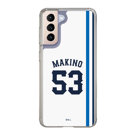 スリムプロテクションケース［ 埼玉西武ライオンズ- #53 MAKINO - ホーム ］
