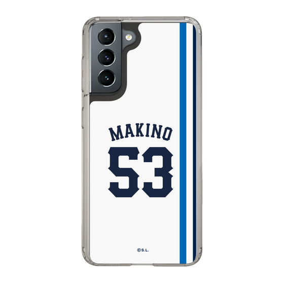 スリムプロテクションケース［ 埼玉西武ライオンズ- #53 MAKINO - ホーム ］