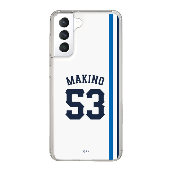 スリムプロテクションケース［ 埼玉西武ライオンズ- #53 MAKINO - ホーム ］