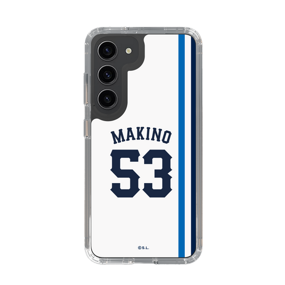 スリムプロテクションケース［ 埼玉西武ライオンズ- #53 MAKINO - ホーム ］