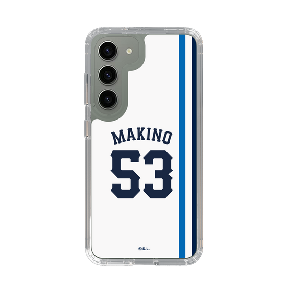 スリムプロテクションケース［ 埼玉西武ライオンズ- #53 MAKINO - ホーム ］