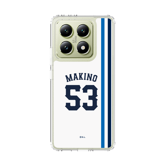 スリムプロテクションケース［ 埼玉西武ライオンズ- #53 MAKINO - ホーム ］