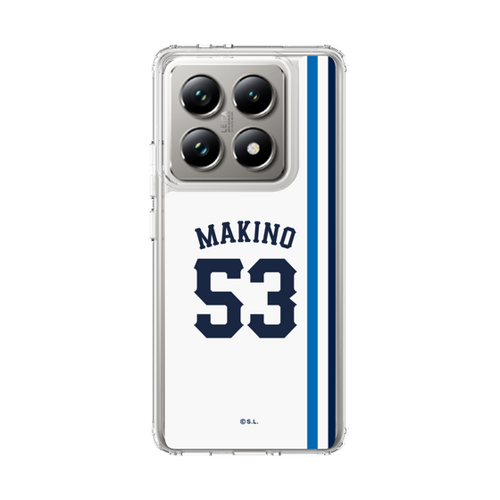スリムプロテクションケース［ 埼玉西武ライオンズ- #53 MAKINO - ホーム ］