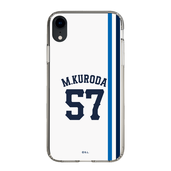 スリムプロテクションケース［ 埼玉西武ライオンズ- #57 KURODA - ホーム ］