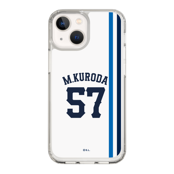 スリムプロテクションケース［ 埼玉西武ライオンズ- #57 KURODA - ホーム ］