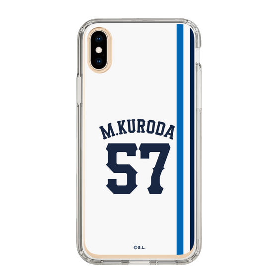 スリムプロテクションケース［ 埼玉西武ライオンズ- #57 KURODA - ホーム ］