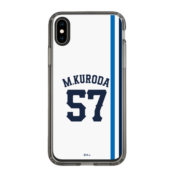 スリムプロテクションケース［ 埼玉西武ライオンズ- #57 KURODA - ホーム ］