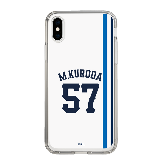 スリムプロテクションケース［ 埼玉西武ライオンズ- #57 KURODA - ホーム ］
