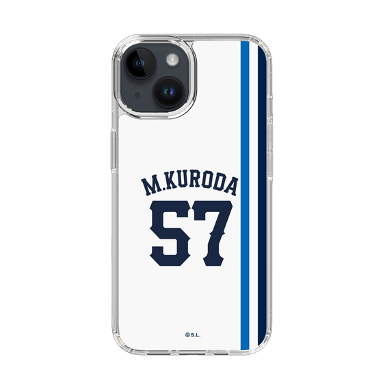 スリムプロテクションケース［ 埼玉西武ライオンズ- #57 KURODA - ホーム ］