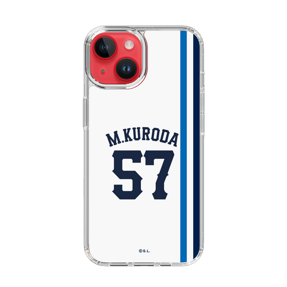 スリムプロテクションケース［ 埼玉西武ライオンズ- #57 KURODA - ホーム ］