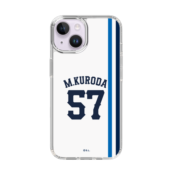 スリムプロテクションケース［ 埼玉西武ライオンズ- #57 KURODA - ホーム ］