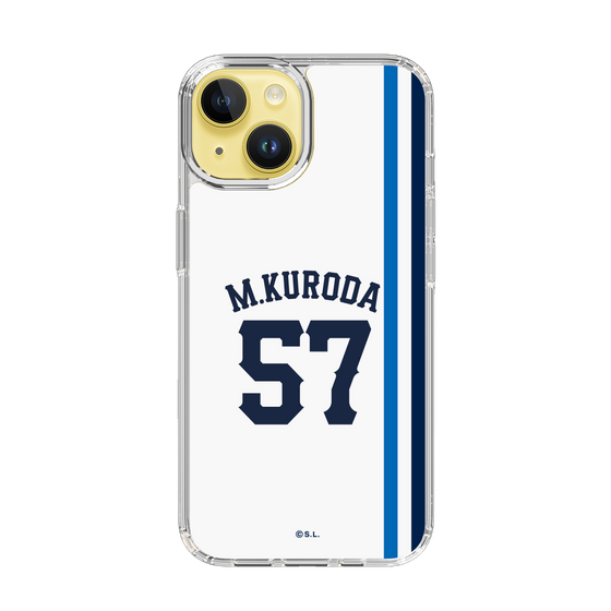 スリムプロテクションケース［ 埼玉西武ライオンズ- #57 KURODA - ホーム ］