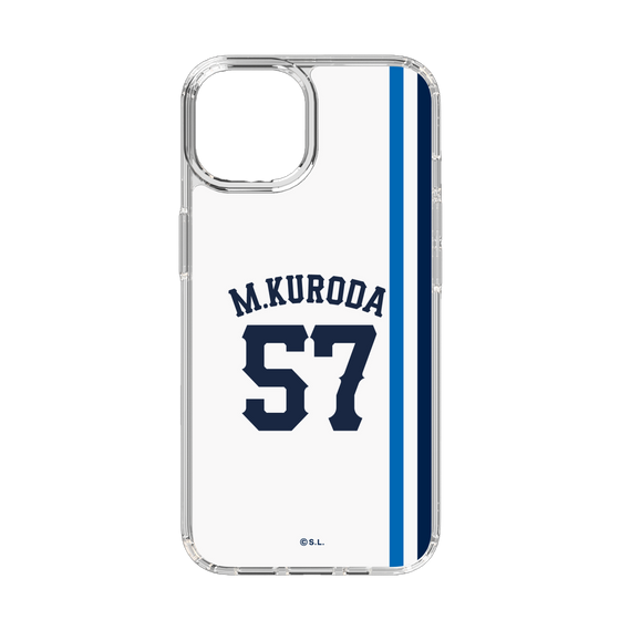 スリムプロテクションケース［ 埼玉西武ライオンズ- #57 KURODA - ホーム ］