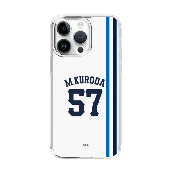 スリムプロテクションケース［ 埼玉西武ライオンズ- #57 KURODA - ホーム ］