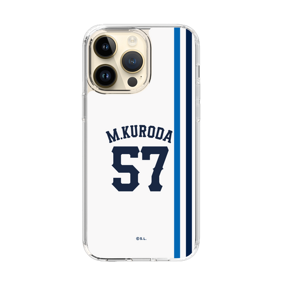 スリムプロテクションケース［ 埼玉西武ライオンズ- #57 KURODA - ホーム ］